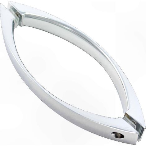 Poignées de porte de douche de 145 mm adaptées aux portes en verre, avec un espacement des trous de 14,5 cm.