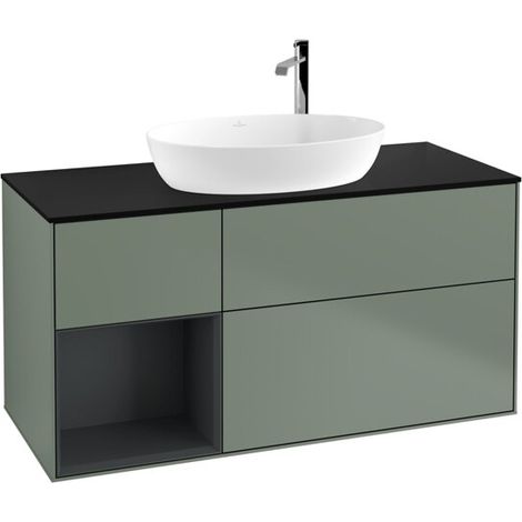 Villeroy & Boch G942HGGM Armoire sous lavabo Finion G94 (1/2)