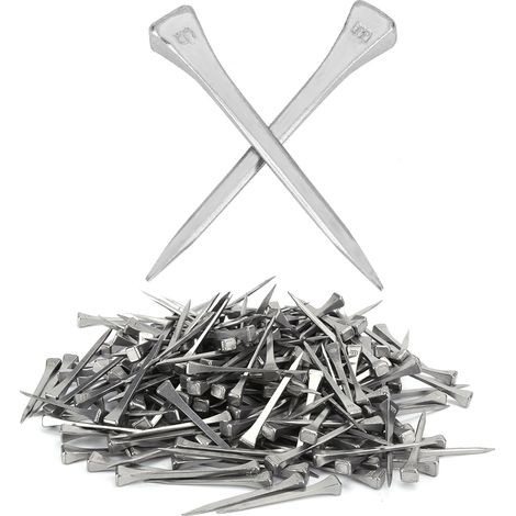 Clous en fer à cheval en acier de haute qualité, 250 pièces, accessoire E5, fourniture pour chevaux, fabrication soignée