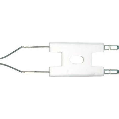 Electrode d allumage double pour Hofamat K 10-60 raccord 4 mm