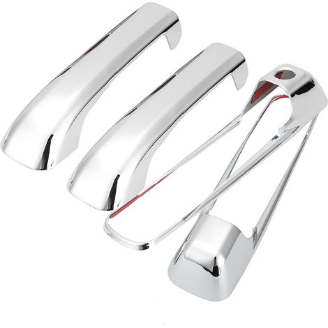 Türgriffset in Chrom für 2 Türen mit 1 Schloss für Dodge Ram 1500 (2009–2015), Außenzierleiste (1/5)