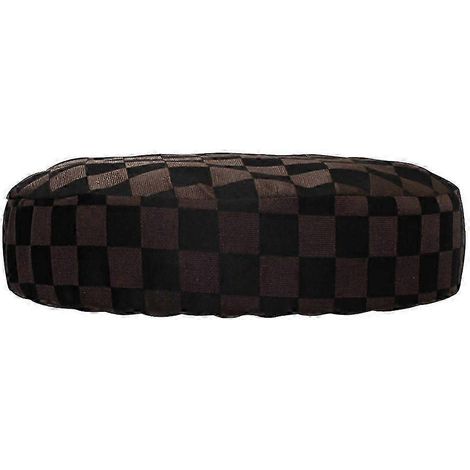 Housse carrée à treillis pour tabouret de bar, housse ronde pour siège de fauteuil releveur. (1/5)