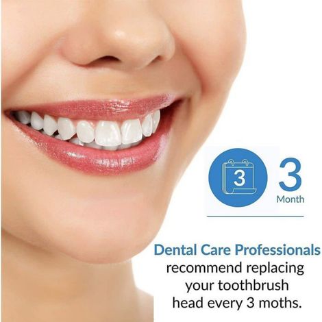 Lot de 8 têtes de brosse de rechange compatibles avec OralB Tri-Zone, nettoyage en profondeur, pour un soin doux des gencives (1/4)