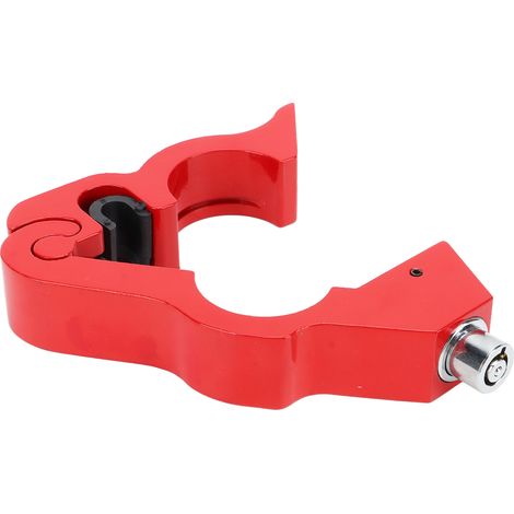 Antivol de guidon de moto inviolable et résistant aux intempéries, en alliage d'aluminium, pour scooters et quads (1/5)