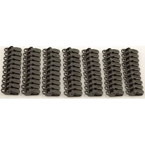 70pcs PC Camping Clips, Tent Tarp Clips, Tarpaulin Clips, Tarpaulin Clips, Outdoor Fixing Clips YMYNY (1/4)