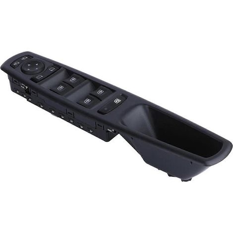 Bouton de commande principal de lève-vitre électrique avant gauche (référence 809610017R) pour Renault Scenic (2009-2022)
