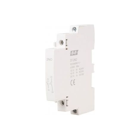 Relais auxiliaire ST-2NO – 9 mm – 2 contacts – IP20 – Pour les extensions de commande – Robuste et fiable