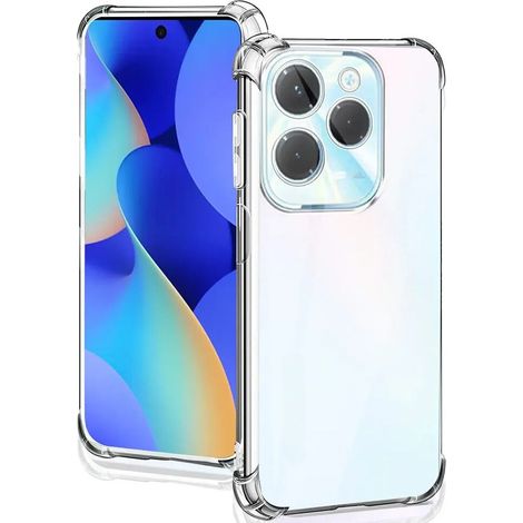 Schutzhülle für Infinix Hot 40i, stoßfest, transparent (1/5)