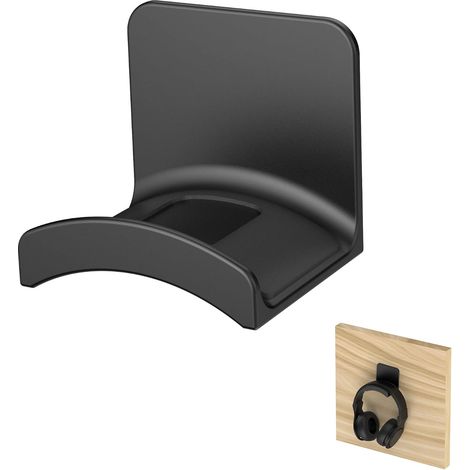 Support de fixation pour casque audio - Crochet adhésif puissant pour casque audio (1/3)