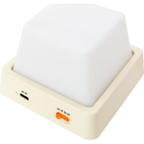 Interrupteur à bouton-poussoir, minuterie de sommeil, gradation continue, chargement USB, veilleuse d'ambiance, veilleuse de chevet, LED (1/5)
