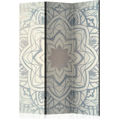 Paravent 3 Volets "Winter Mandala" 135x172cm (1/2)