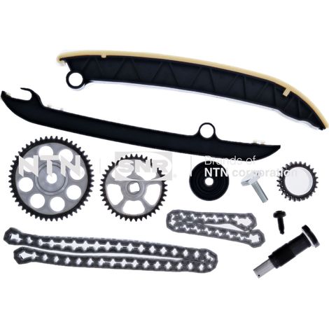 Kits de distribution avec chaîne - KDC457.15 - SNR - Compatible avec véhicule Volkswagen, Skoda, Seat, Audi