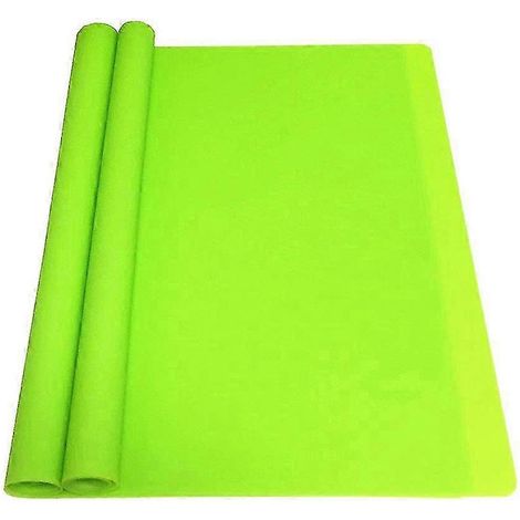 Tapis de table en silicone pour loisirs créatifs, tapis isolant thermique pour la cuisine et les repas, napperon antidérapant et antiadhésif en silicone alimentaire, résistant à l'eau et à l'huile (1/5)
