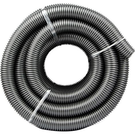 Tubo flessibile filettato (grigio argento, 1 m) per aspirapolvere Jieba / Baiyun BF501/502 (1/4)