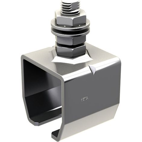Support enveloppant en INOX 304L pour rails SU2052 et SU2053 - 60 kg