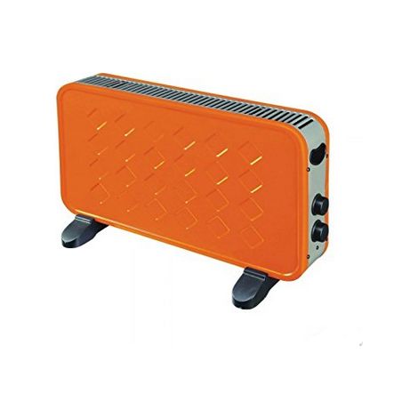 TERMOCONVETTORE NIKLAS BISCOTTO ARANCIONE 2000W - 60x10x35 CM (1/5)
