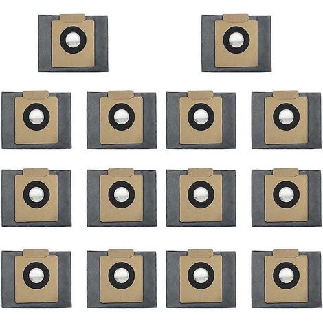 Lot de 14 sacs à poussière pour station de vidage automatique des aspirateurs robots Clean X8/X8 Pro/X10 Pro Omni accessoires et pièces détachées. (1/5)
