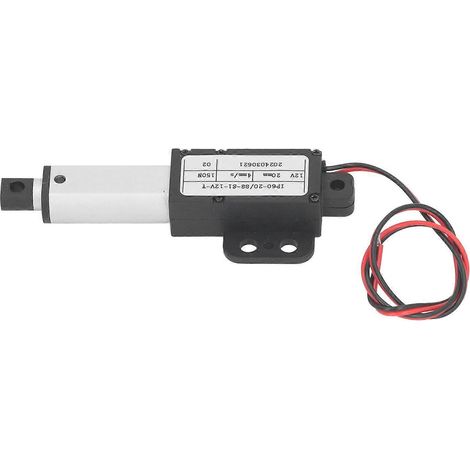 Elektrischer Linearantrieb 20 mm Hub 150 N IPX4 Linearantriebsmotor für Hausautomation Hebearbeiten