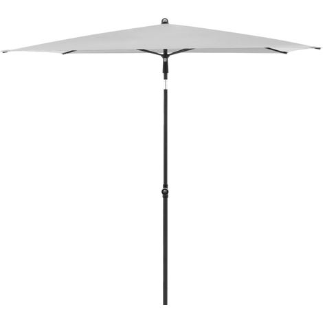 Doppler Ombrellone per il giardino Rethink I 180x200cm in naturale I Ombrellone inclinabile per balcone e terrazza I Ombrellone sostenibile I Parasole da balcone con apertura a mano (1/4)