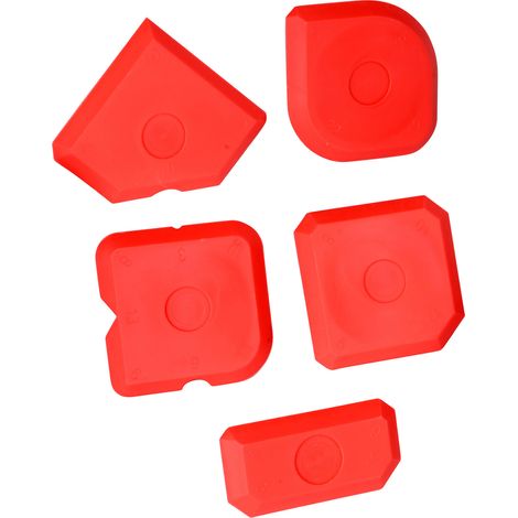 Kestek Fugenglätter Set 5-teilig FG1 Silikon Acryl Fugen Abzieher Renovierung