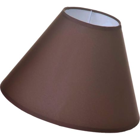 Abat-jour chocolat 25 cm (1/3)