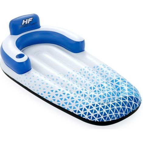 Bestway Matelas gonflable piscine 1 place Indigo Wave 191 x 107 cm