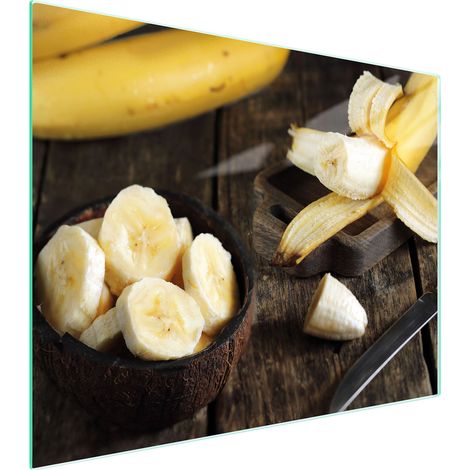 TAGLIERE IN VETRO 52x40 BANANA (1/5)