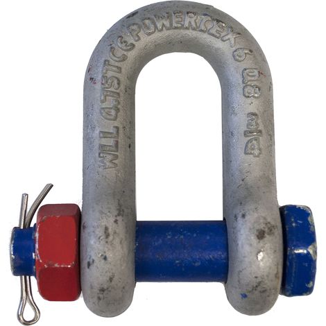 Manille en D en Alliage d'acier, 4.75t ( Prix pour 1 )