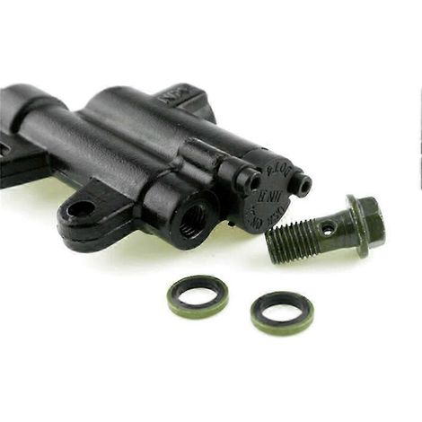 Maître-cylindre de frein arrière en métal de 10 mm, pompe F54 compatible avec les motos tout-terrain, les quads et les motos. (1/5)