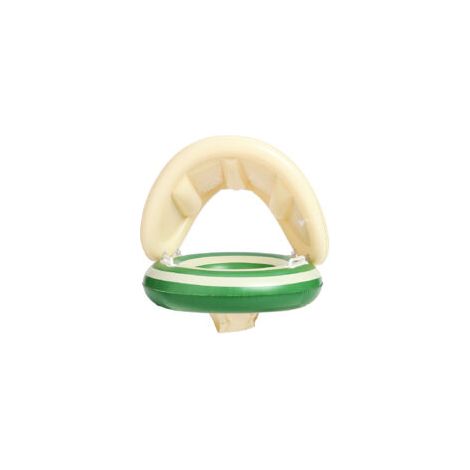 Dänisches aufblasbares Kinderbecken mit Sonnenschutz (abnehmbarer Sonnenschutz), 1-4 Jahre - Crezuo