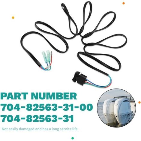 couleur : Noir Matériau : ABS 704-82563-31-00 Réglage et inclinaison du moteur marin. (1/5)