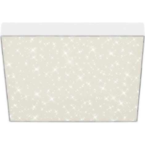 Plafoniera bioclimática blanca 28,7x28,7 cm 21W