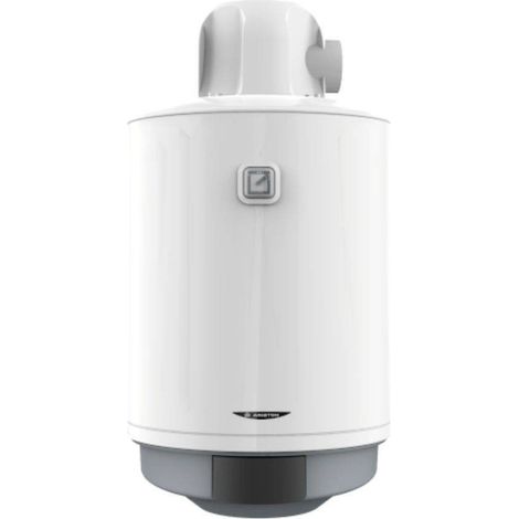 Ariston Chauffe-eau à gaz à chambre étanche S/SGA FF X 80 L avec stockage de méthane Low NOx