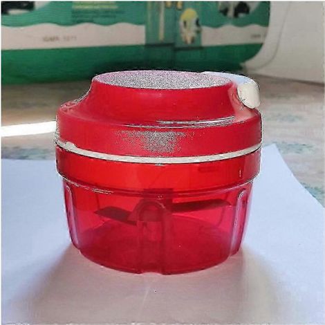 Hachoir à légumes manuel rouge D158 Speedy Boy – Coupe-oignon – Nouveau modèle 2025 0619 (1/5)