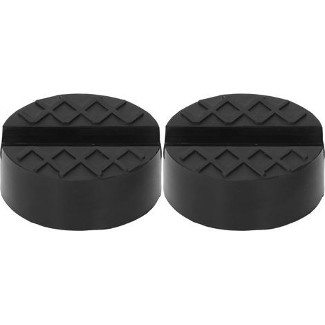 Coussinet de cric en caoutchouc, bonne adaptabilité, rondelle de levage universelle à fente, adaptateur réutilisable, 2 pièces (1/5)