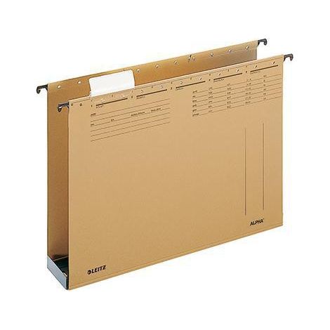 Leitz Hängesammler ALPHA 19410000 DIN A4 60mm Karton braun (1/4)
