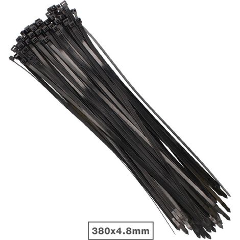 Brida negra (380mm largo x 4.8mm ancho) GSC 0900098