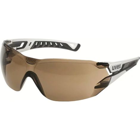 uvex pheos nxt 9128223 Schutzbrille inkl. UV-Schutz Schwarz, Weiß EN 166:2001, EN 172:1994 + A1:2000