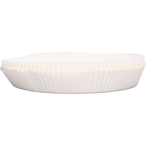 100 Stück Einweg-Backofen-Rundpapier, ölbeständig, Frittierpapier für die heimische Küche (1/5)
