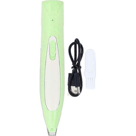 LED-Pfotenschere mit Licht für sicheres und effizientes Trimmen mit geringem Geräuschpegel – ideal für Katzen und Hunde (grün) (1/5)