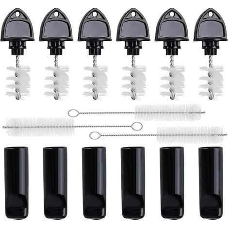 Beer tap stopper and stopper covers, 15 beer tap stopper brushes, rubber beer tap cleaning brushes, cleaning brushes (1/5)