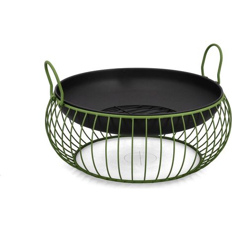 Braciere "Maylis" in acciaio verniciato a polvere per esterno -Ø 57 cm (1/2)