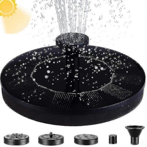 Fontaines solaires, fontaines de jardin, pompes pour bassins, pompes à eau solaires flottantes (1/5)