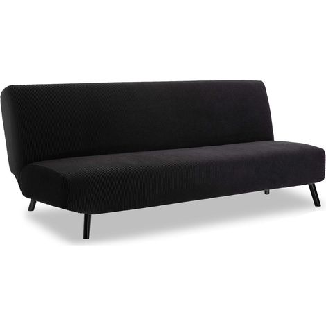 1 Housse Clic Clac, Extensible, Jacquard, Antidérapante, 3 Places, Salon