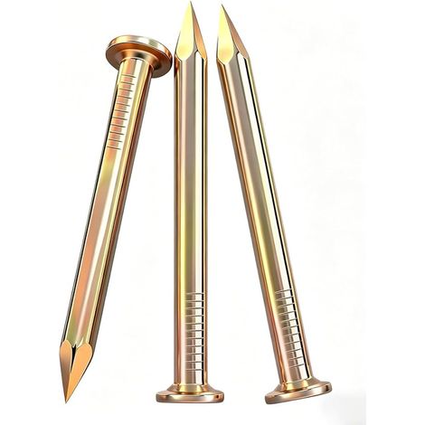 30mm Clous en Acier pour Béton, Fixation de Tableaux,Petits pour Murs en Béton, Bois, Briques, Décoration Murale, Bricolage, Cadres (1/5)