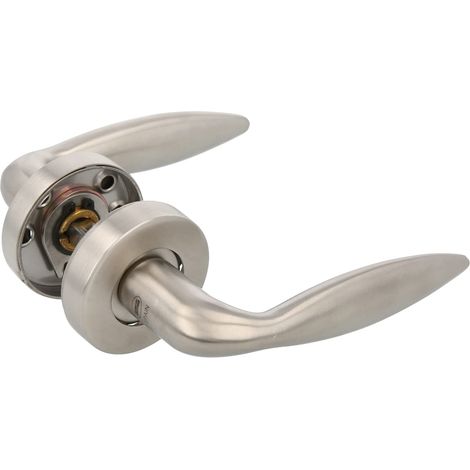 AMIG Poignées sur rosace 35R Ø53 mm Acier inoxydable AISI 304 Mat (1/5)