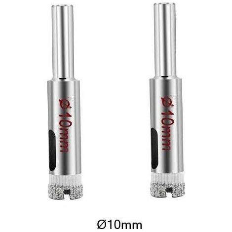 Fresa Diamante Frese Vetro Ceramica 10 Mm