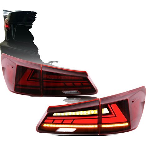 Fanali posteriori a LED, alloggiamento in ABS, lente in policarbonato, tensione di funzionamento 12V, 3400 lumen, indicatori di direzione sequenziali (1/5)