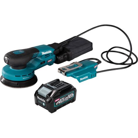 Makita BO 003 CGM1 Ponceuse excentrique sans fil 40 V max. 125 mm 3,0 mm course Brushless + 1x batterie 4,0 Ah - sans chargeur (1/5)