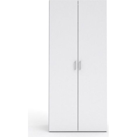 Spell Kleiderschrank B 2 Türen. Weiss.